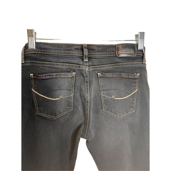 Collins jeans Y2K dark was low rise flair sz 28 - Picture 6 of 7